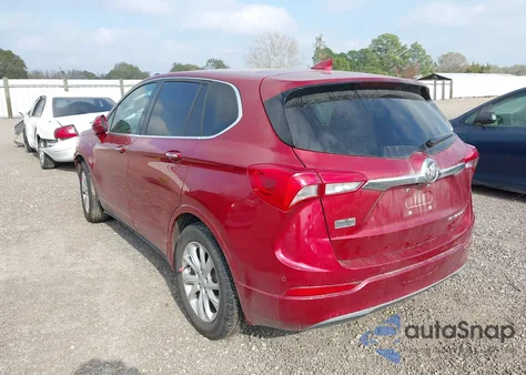 2020 Buick Envision Fwd Preferred из США, поврежденный, VIN LRBFXBSAXLD156047